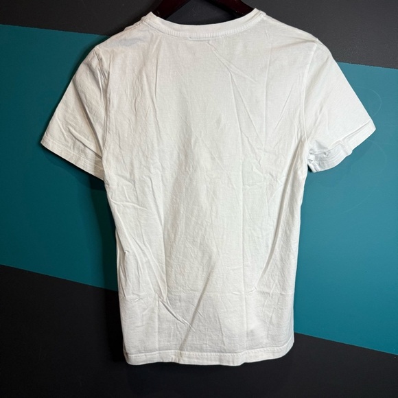 Jimmy Choo White Tee with Subtle Logo - Picture 9 of 11